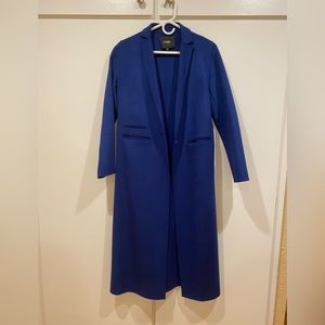 Maje blue wool coat